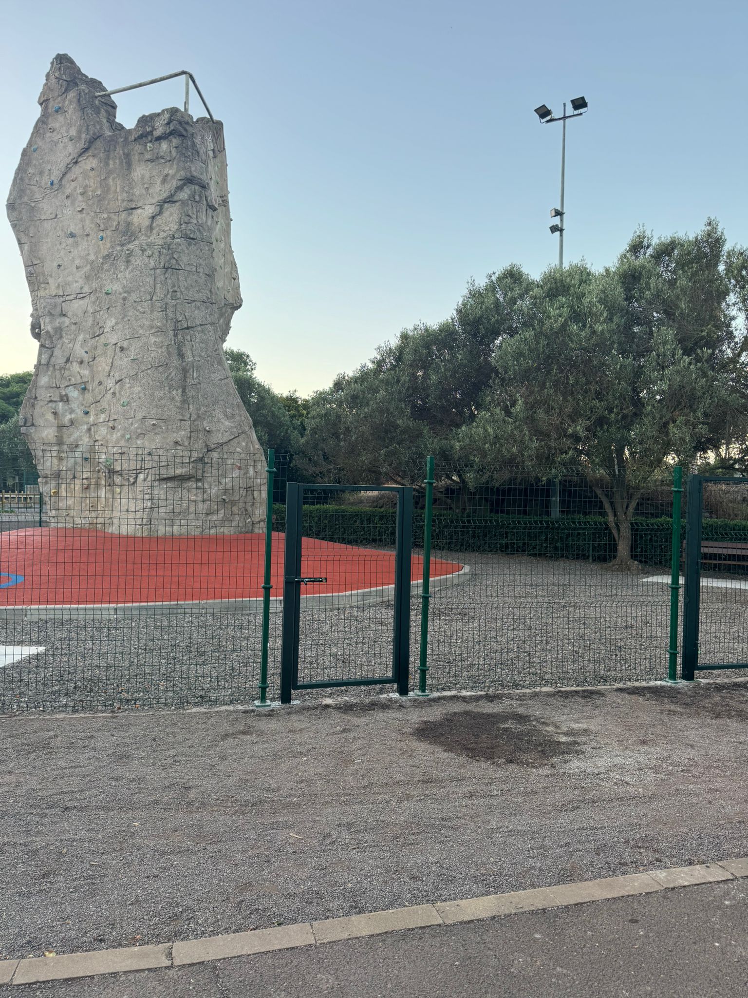 Rocódromo del Parque La Vega.//Cedida