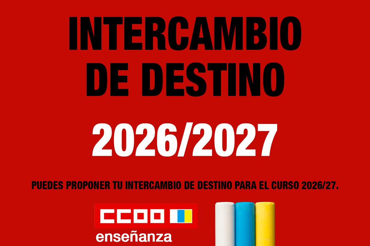 CCOO Educacion 2026