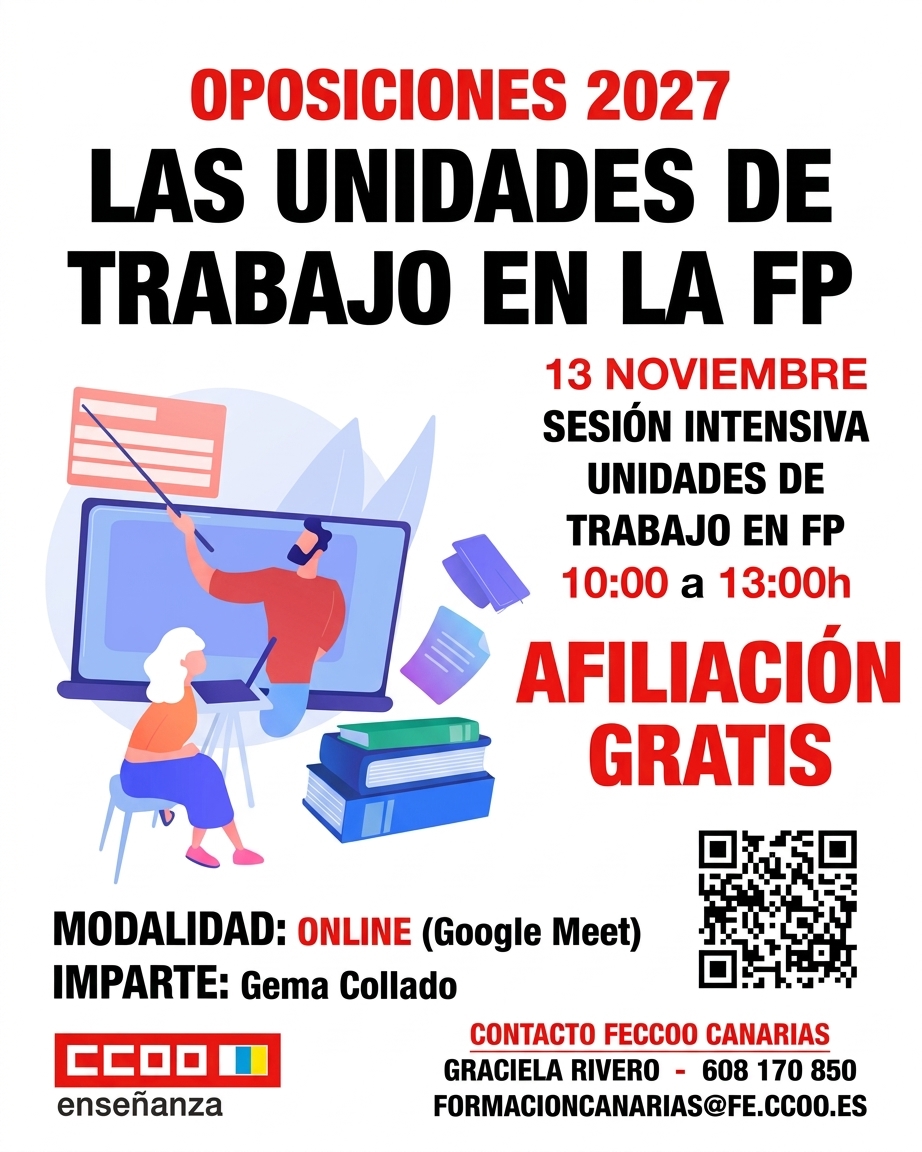 Unidades de trabajo ccoo 2026 